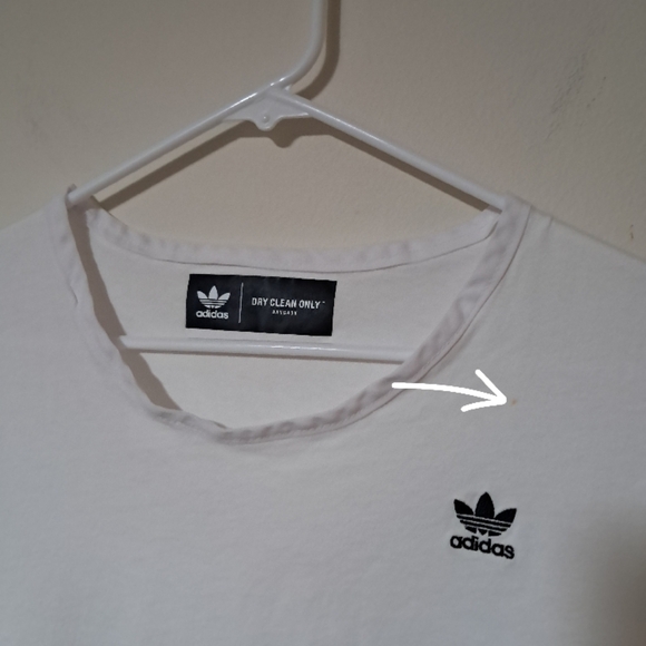 adidas Dry Clean Only Bangkok t-shirt Midi Dress Pinstripe Twill FITS XL. - Picture 4 of 8